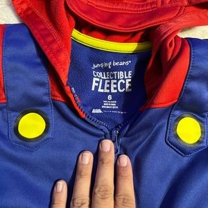 Super Mario fleece jacket